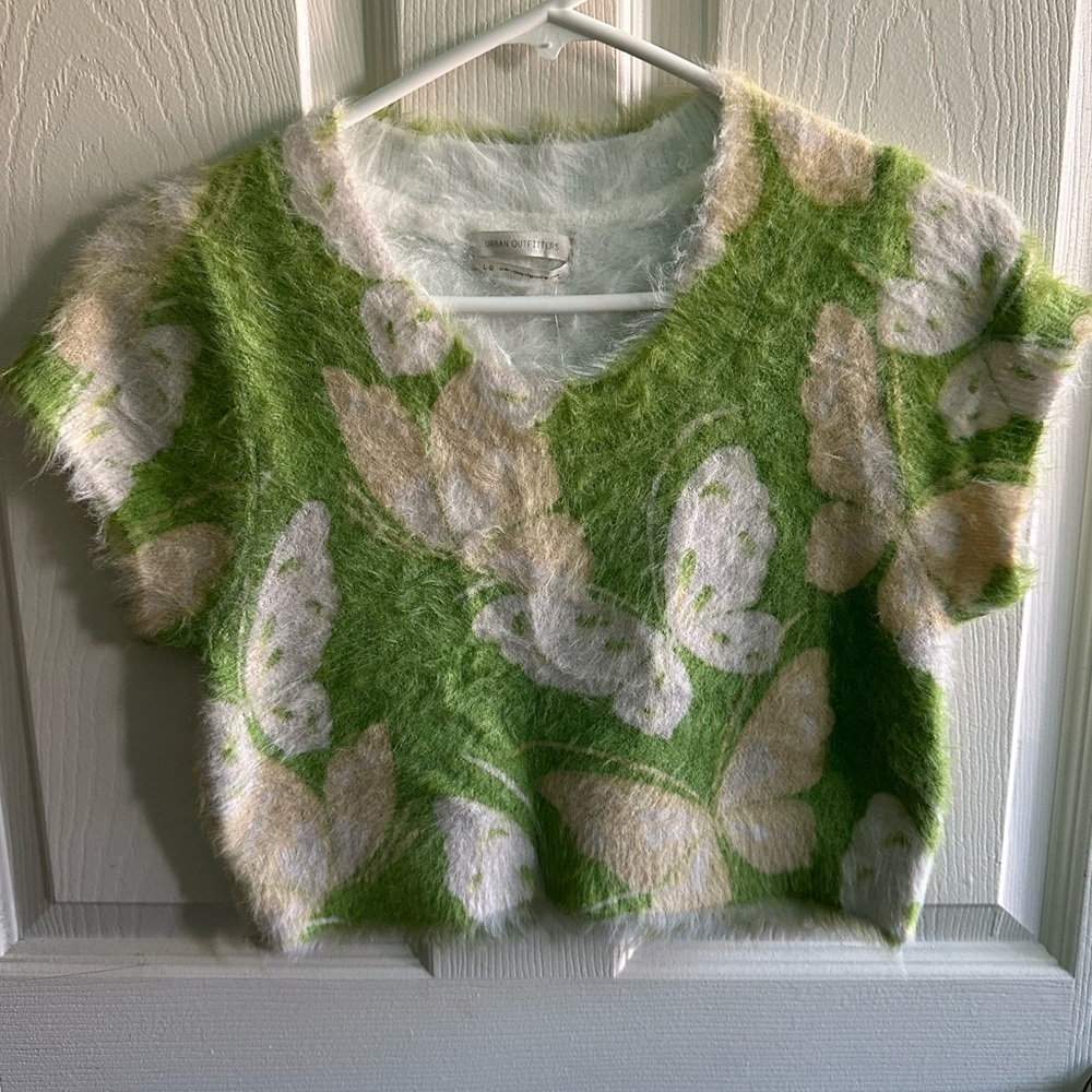 Fuzzy Crop Top